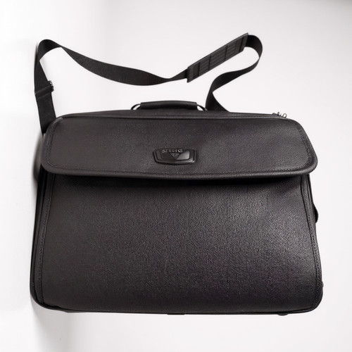 Antler black laptop briefcase - antler,