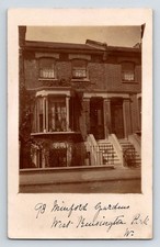 England, London: 98 Minfold Gardens,Shepherds Bush, Hammersmith. Posted 1909.