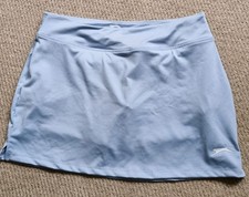 New Slazenger Skort Size 10 Pale Blue