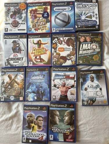 Ps2 games bundle x13 boxed - ps2,