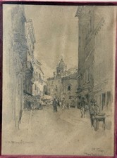 antique original Via Vittorio