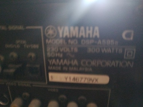 Yamaha dsp a595a - yamaha, sound