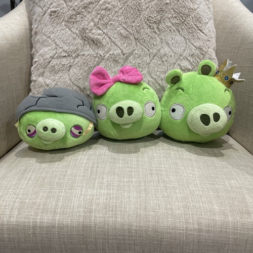 Lot angry birds plush - angry,