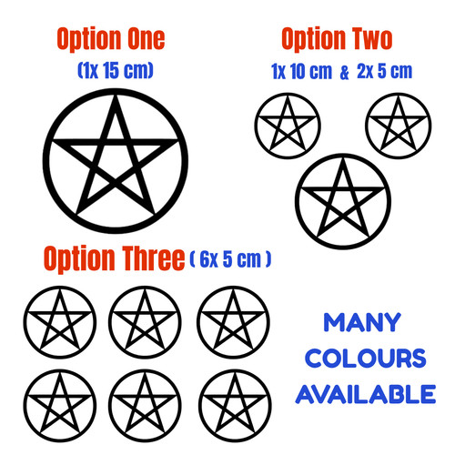Pentagram circled vinyl