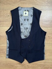 Noose & Monkey Mens Blue Wool