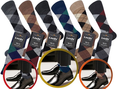 Men s dress socks - 12-6-1, men's