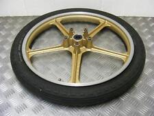 AR80 AR50 Front Wheel F-1061 Gold & Vintage Tyre 1983 era Kawasaki 261122