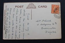 Broadstone, Dorset 1947 postmark on a B'mth postcard