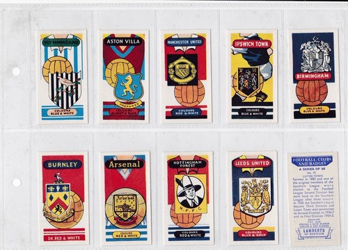 Cigarette cards football - cards,