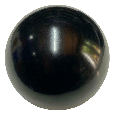 Black round gear shift - round,