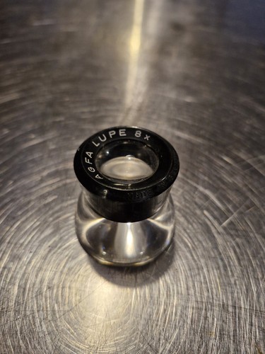 Agfa lupe magnifier - 8, magnifier.