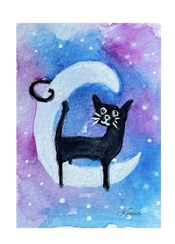 Aceo kenna original - by,