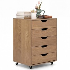Wood Printer Stand Home Office