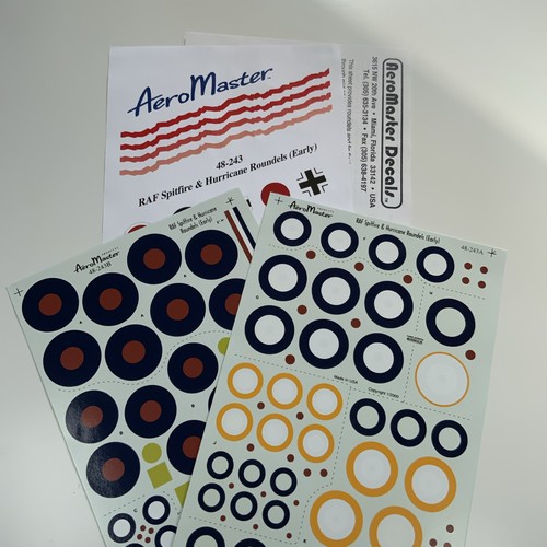 Aeromaster decals 243 raf - aeromaster,