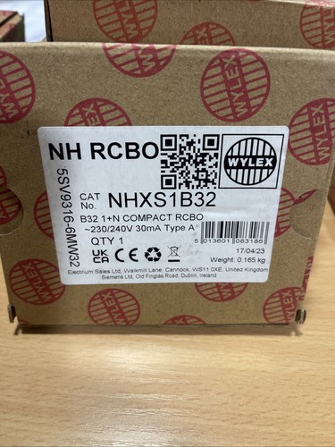 Wylex 32a rcbo curve 6ka - rcbo,