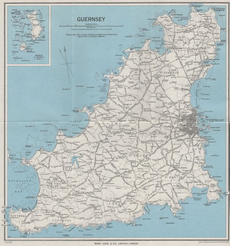 Guernsey inset herm - &, jethou