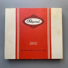 Vintage Pimpernel • Set of 6
