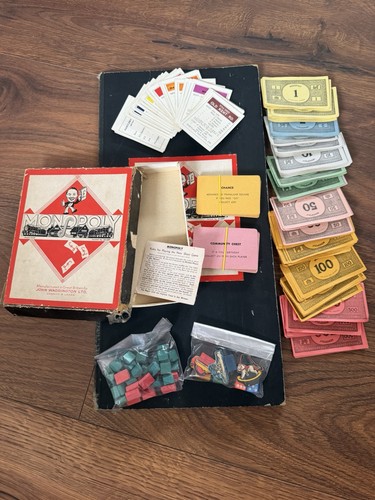 Vintage 1940s monopoly - 1940s,