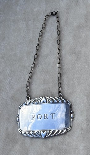 Port decanter label vintage - decanter,