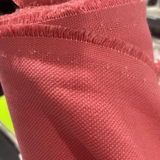 PINK LINEN BLEND CURTAIN FABRIC 5m Romo GENEVA GERANIUM Upholstery RRP £210 