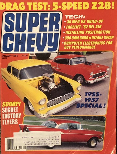 Super chevy magazine january - chevy,