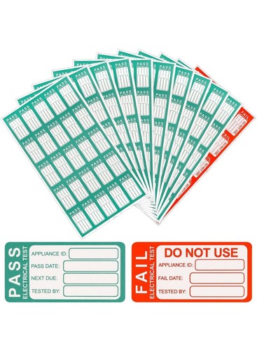250 pat test labels stickers - labels,
