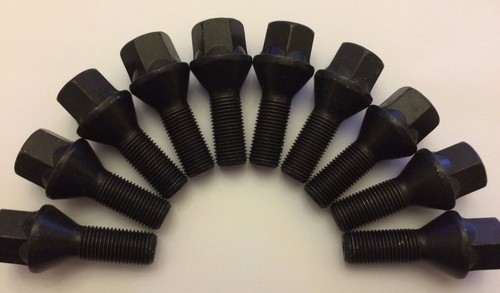 M12x1 black 50mm - 10, long