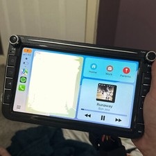 VW Skoda Seat RCD Style Android Head Unit, CarPlay, Touch Screen, Sat Nav