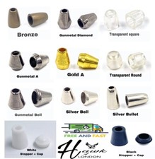 QUALITY PLASTIC CORD STOPPER LOCK END TOGGLES MANY COLOURS VARIOUS QUANTITIES 