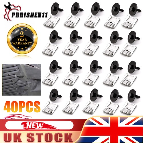 Engine undertray clips screws - engine,