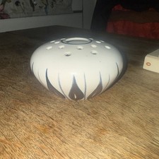 VINTAGE JERSEY POTTERY POSY VASE 1970s LEAF PATTERN CERAMIC STUDIO POTTERY