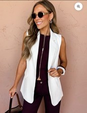 ZARA Women’s Long White