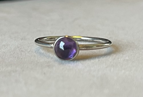 Pandora purple droplet ring - purple,