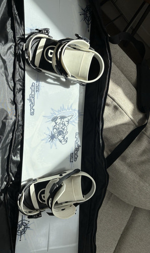 Ride snowboard bindings white - bindings,