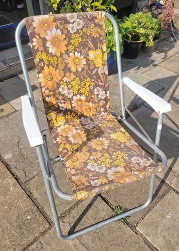Vintage floral garden foldable - vintage,