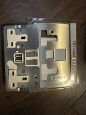 WANDSWORTH 13A 2 GANG USB