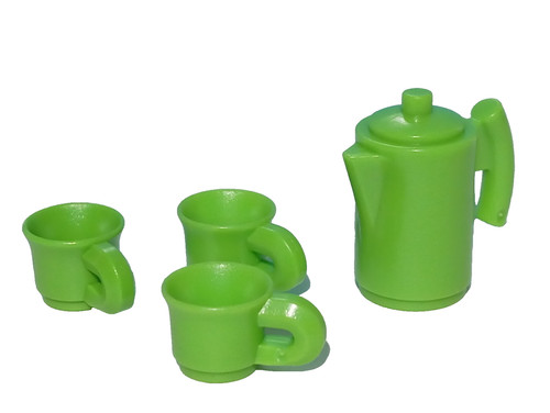 Playmobil jug glasses green - playmobil,