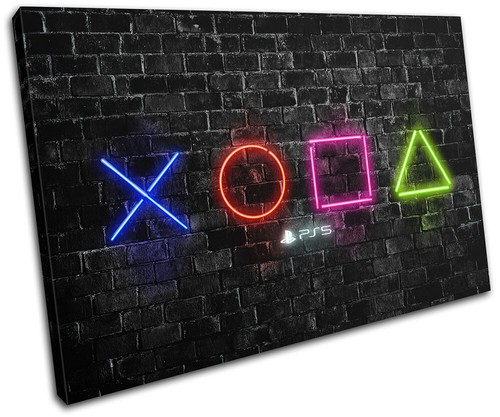 Playstation gamer neon - neon, urban