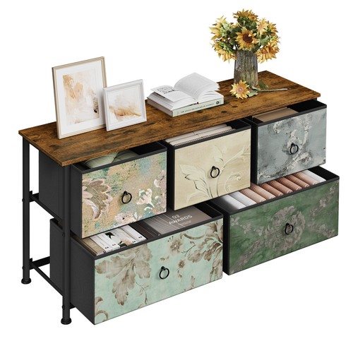 Retro flower chest drawers - of,
