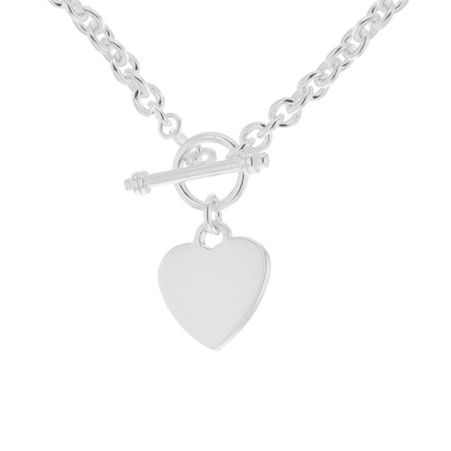 Heart bar belcher - heart, chain