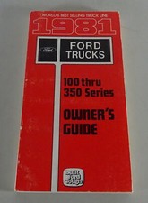Owner's Manual / Manual Ford F