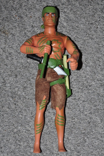 Vintage action man - man, jungle