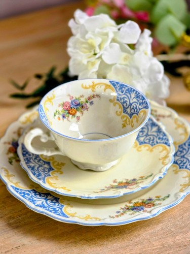 Vintage bavarian tea cup - vintage, and