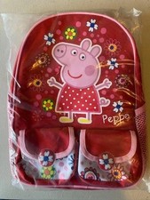 PEPPA PIG KIDS BACKPACK NEW