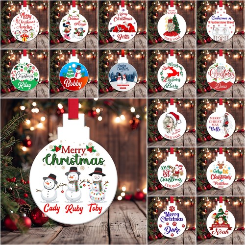 Personalised christmas bauble - personalised,