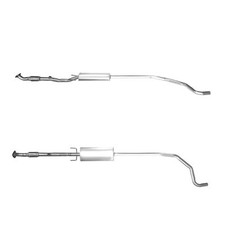 Exhaust Pipe Centre + Fitting