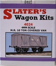 Slaters 4024 4mm Scale M.R. 10 Ton Covered  Van Plastic Kit 00 Gauge - T48 Post