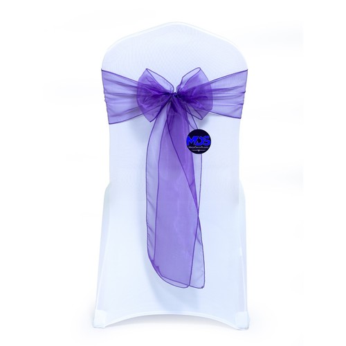 Organza chair sashes wider - 50,
