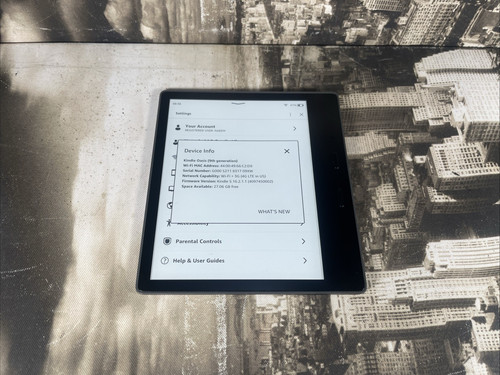 Amazon kindle oasis 9th - 7”, (
