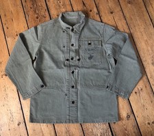 Buzz Rickson USMC HBT P-44 Jacket WW2 Size 40 BR13350